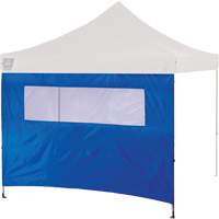 Paroi de tente à déploiement SHAX 6092 avec fenêtre en maille SHB420 | Brunswick Fyr & Safety