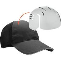 Skullerz 8946 Standard Baseball Cap with Bump Cap Insert, Black SHB490 | Brunswick Fyr & Safety