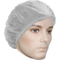 Bonnet bouffant pliss&eacute; Cova-Cap, Polypropyl&egrave;ne, 21", Blanc Brunswick Fyr & Safety