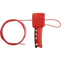 All Purpose Nylon Cable Lockout, 8' Length SHB867 | Brunswick Fyr & Safety