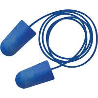 Food Pro Bullet BioSoft BioBased Metal Detectable Earplugs, Corded, One-Size, Bulk - Box, 32 NRR dB Brunswick Fyr & Safety