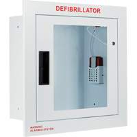 Fully Recessed Large Cabinet with Alarm, Zoll AED Plus<sup>®</sup>/Zoll AED 3™/Cardio-Science/Physio-Control For, Non-Medical SHC006 | Brunswick Fyr & Safety