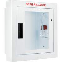 Semi-Recessed Large Cabinet with Alarm, Zoll AED Plus<sup>®</sup>/Zoll AED 3™/Cardio-Science/Physio-Control For, Non-Medical SHC007 | Brunswick Fyr & Safety