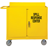 Spill Control Center Cart, 18" L x 38.375" W x 36" H Brunswick Fyr & Safety