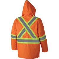 5608 210D Waterproof Rain Suit, Polyester/PVC, Small, High Visibility Orange Brunswick Fyr & Safety