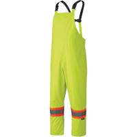 5609 210D Waterproof Rain Suit, Polyester/PVC, X-Small, High Visibility Lime-Yellow Brunswick Fyr & Safety