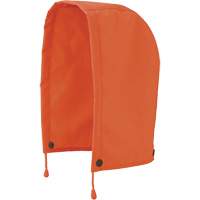 5400H Capuchon de veste de s&eacute;curit&eacute; imperm&eacute;able 300D Trilobal antid&eacute;chirure, Orange haute visibilit&eacute;, Polyester Brunswick Fyr & Safety