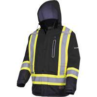 5409 Waterproof Heated Insulated Jacket, Men's, Small, Black Brunswick Fyr & Safety