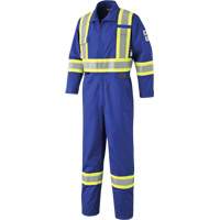 7704 Combinaison &agrave; haute visibilit&eacute; FR-Tech, Taille 42, Bleu royal, 10 cal/cm²/9,7 cal/cm² Brunswick Fyr & Safety