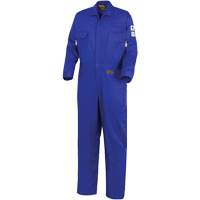 7779 FR-Tech&reg; 88/12 Arc Rated Flame Resistant Coveralls, Size 36, Royal Blue Brunswick Fyr & Safety