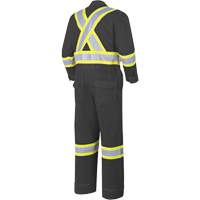 7702BKT Combinaison FR-Tech contre les arcs, Taille 40 (grand taille), Noir, 10 cal/cm² Brunswick Fyr & Safety