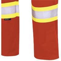 7765 FR-Tech&reg; 88/12 Arc Rated High-Visibility Safety Cargo Pants, 30, x 32, High Visibility Orange, 10 cal/cm² Brunswick Fyr & Safety