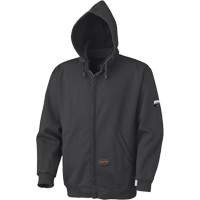 337 Capuche &agrave; fermeture &eacute;clair ignifug&eacute;e, Hommes, T-petit, Noir, 22 cal/cm² Brunswick Fyr & Safety