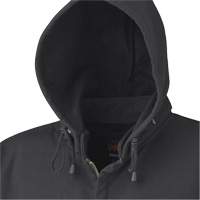 337 Capuche &agrave; fermeture &eacute;clair ignifug&eacute;e, Hommes, T-petit, Noir, 22 cal/cm² Brunswick Fyr & Safety