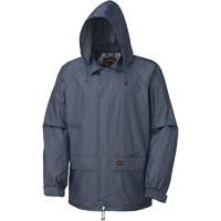 Rain Suit, Polyester/PVC, 2X-Large, Navy Blue SHE435 | Brunswick Fyr & Safety