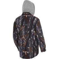 415CM Quilted Hooded Shirt, Men's, X-Small, Multi-Colour Brunswick Fyr & Safety