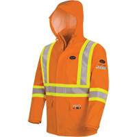 FR/Arc-Rated Waterproof Rain Jacket SHE554 | Brunswick Fyr & Safety