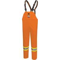 FR/Arc-Rated Waterproof Safety Bib Pants SHE571 | Brunswick Fyr & Safety
