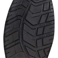 1028 Bottes de travail 8" marron, Cuir, Embout Acier, Taille 10 Brunswick Fyr & Safety