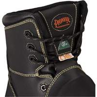 1060 Bottes de s&eacute;curit&eacute; avec protection m&eacute;tatarsienne, Cuir, Taille 10 Brunswick Fyr & Safety
