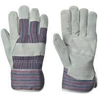 Fitter's Gloves, One Size, Split Cowhide Palm SHE730 | Brunswick Fyr & Safety