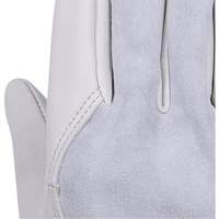 Beige Driver's Gloves, Small, Grain Cowhide Palm SHE731 | Brunswick Fyr & Safety
