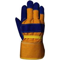 Insulated Fitter's Gloves, One Size, Split Cowhide Palm, Boa Inner Lining SHE773 | Brunswick Fyr & Safety