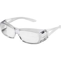 X350 OTG Safety Glasses, Clear Lens, Anti-Scratch Coating, ANSI Z87+/CSA Z94.3 SHE984 | Brunswick Fyr & Safety