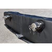 Ultra-Tanker Berm, 374 US gal. Capacity, 5' W x 10' L x 12" H, Foam Wall Brunswick Fyr & Safety
