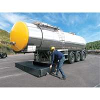 Ultra-Tanker Berm, 374 US gal. Capacity, 5' W x 10' L x 12" H, Foam Wall Brunswick Fyr & Safety