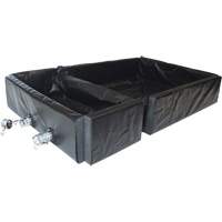Ultra-Track Berm, 144 US gal. Capacity, 4' W x 6' L x 12" H, Foam Wall Brunswick Fyr & Safety