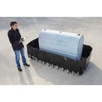 Conteneur de confinement flexible sans drain Ultra-275 Containment Sump, 102" lo x 48" la, 400 gal. US Capacit&eacute; Brunswick Fyr & Safety