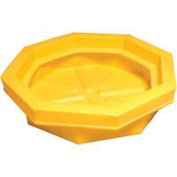 Ultra-Drum Tray<sup>®</sup> without Grating, 32" L x 32" W x 8.1" H, 22.8 US gal. Spill Capacity SHF406 | Brunswick Fyr & Safety
