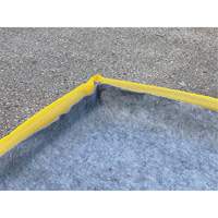 Small Ultra-Filter Pad, 0.8 US gal. Capacity, 2.5' W x 2' L x 3" H, Foam Wall Brunswick Fyr & Safety