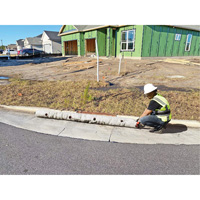 Ultra-Gutter Guard&reg;, Sediment, 96" L x 9" W Brunswick Fyr & Safety