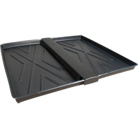 Double-Tray Ultra-Rack Containment Tray<sup>®</sup>, 48" L x 44" W x 2.8" H, 16 US gal. Spill Capacity SHF501 | Brunswick Fyr & Safety