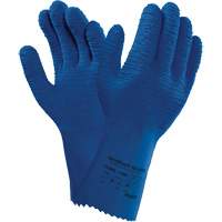 Alphatec<sup>®</sup> 62-401 Gloves, Size 7, 12.6" L, Rubber Latex, Cotton Inner Lining SHF578 | Brunswick Fyr & Safety