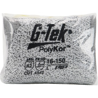 Gants r&eacute;sistants aux coupures G-Tek en tricot sans couture, Taille T-petit, Calibre 13, Rev&ecirc;tement Polyur&eacute;thane, Enveloppe en PolyKor, ASTM ANSI niveau A2/EN 388 niveau B Brunswick Fyr & Safety