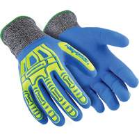Rig Lizard<sup>®</sup> Fluid 7102 Cut-Resistant Gloves, Size 5/2X-Small, 13 Gauge, Nitrile Coated, Fibreglass/HPPE Shell, ASTM ANSI Level A4 SHG268 | Brunswick Fyr & Safety