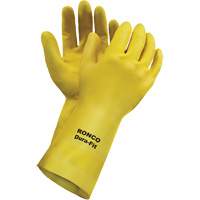 Gants r&eacute;utilisables Dura-Fit , Taille Petit/7, 12" lo, Latex, Doublure en Ouat&eacute;e, 20 mils Brunswick Fyr & Safety