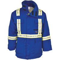 Westex<sup>®</sup> DH Antistatic Flame Resistant Insulated Parka, Small, Royal Blue SHG758 | Brunswick Fyr & Safety