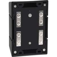 Magnetic Wall Mount Barrier with Magnetic Tape, Plastic, Magnetic Mount, 15', Black and Yellow Tape Brunswick Fyr & Safety