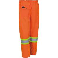 5586 450D Waterproof Safety Pants, Polyester/Polyurethane, 4X-Large, High Visibility Lime-Yellow Brunswick Fyr & Safety