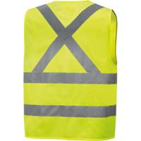 6886 High-Visibility Tricot Safety Vest, High Visibility Lime-Yellow, Small, Polyester Brunswick Fyr & Safety