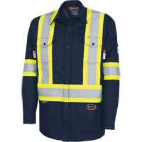 FR-TECH<sup>®</sup> High-Visibility 88/12 Arc-Rated Safety Shirt SHI039 | Brunswick Fyr & Safety