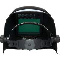 Casque de soudeur autonoircissant Leadhead, 3,8" lo x 3,4" la Champ de vision, Teinte 9 - 13, Noir Brunswick Fyr & Safety