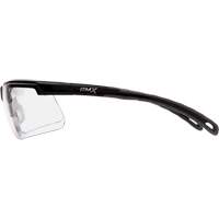Lunettes de lecture H2MAX avec monture noire, Antibu&eacute;e, Transparent, Dioptrie 2,0 Brunswick Fyr & Safety