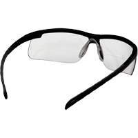 Lunettes de lecture H2MAX avec monture noire, Antibu&eacute;e, Transparent, Dioptrie 2,0 Brunswick Fyr & Safety