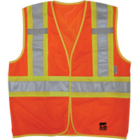 Veste Open Road “BTE”, Orange haute visibilit&eacute;, Moyen/Petit Brunswick Fyr & Safety