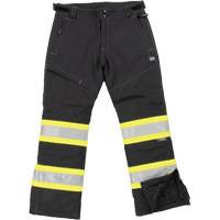 Womens Insulated Flex Safety Pant, Polyester, X-Small, Black Brunswick Fyr & Safety